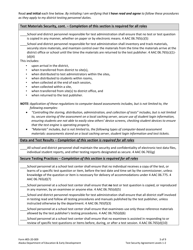 Form 05-20-009 Level 1 &amp; 2 Test Security Agreement - Alaska, Page 3