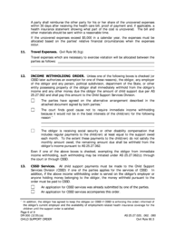 Form DR-300 Child Support Order - Alaska, Page 6