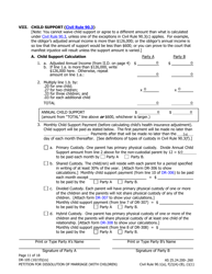 Form DR-105 Petition for Dissolution of Marriage (With Children) - Alaska, Page 11