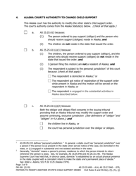 Form DR-361 Motion to Modify Another State&#039;s Child Support Order - Alaska, Page 3