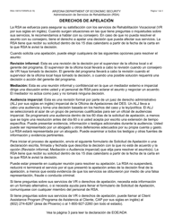 Formulario RSA-1367A-S Derechos De Apelacion - Arizona (Spanish)