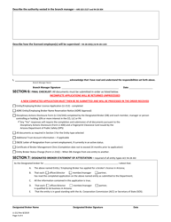Form LI-212 Entity/Employing Broker License Application - Arizona, Page 4