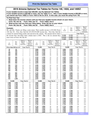 Arizona Form 140EZ (ADOR10534) Resident Personal Income Tax Return (Ez Form) - Arizona, Page 2