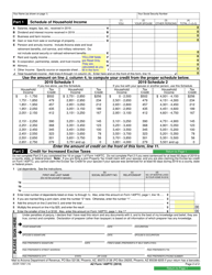 Arizona Form 140PTC (ADOR10567) Property Tax Refund (Credit) Claim - Arizona, Page 2