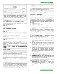 Arizona Form 140PTC (ADOR10567) Property Tax Refund (Credit) Claim - Arizona, Page 7