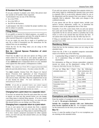 Instructions for Arizona Form 140X, ADOR10573 Individual Amended Return - Arizona, Page 3