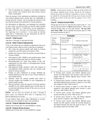Instructions for Arizona Form 140PY, ADOR10149 Part-Year Resident Personal Income Tax Return - Arizona, Page 10