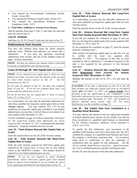 Instructions for Arizona Form 140, ADOR10413 Nonresident Personal Income Tax Return - Arizona, Page 11