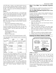 Instructions for Arizona Form 140, ADOR10413 Nonresident Personal Income Tax Return - Arizona, Page 4