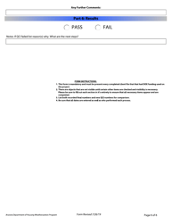Quality Control Inspection (Qci) Checklist - Arizona, Page 6