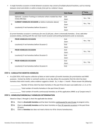 Attachment 28 Homeless/Chronic Homeless Determination - Arizona, Page 2