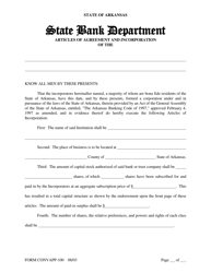 Form CONVAPP-100 Application for Conversion to a State Charted Bank - Arkansas, Page 10