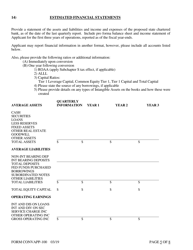 Form CONVAPP-100 Application for Conversion to a State Charted Bank - Arkansas, Page 5