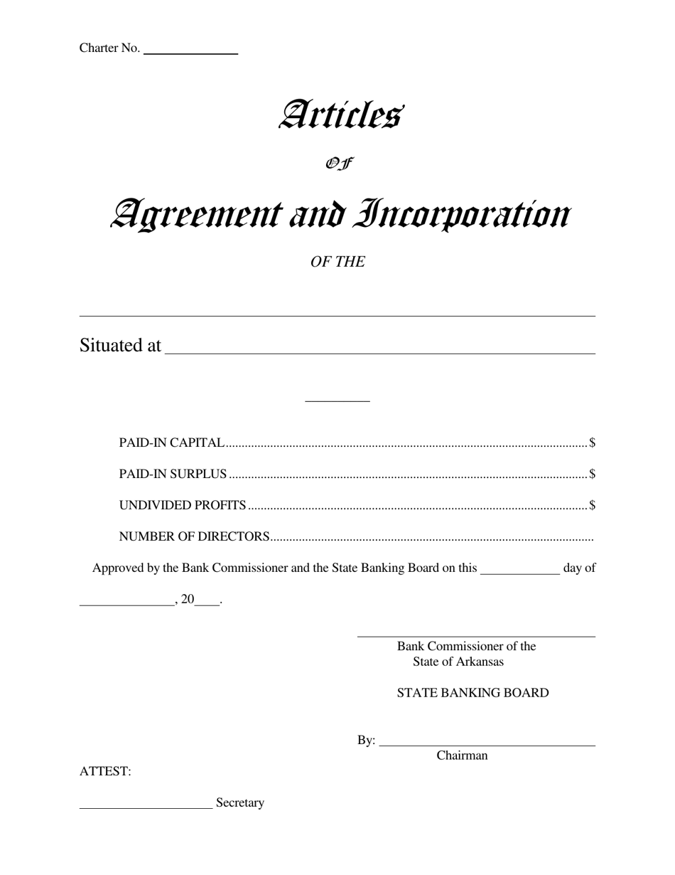 Form CONVAPP-100 Application for Conversion to a State Charted Bank - Arkansas, Page 9