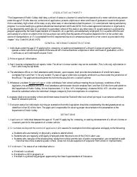Enrollment/Exclusion Form - Alabama, Page 2