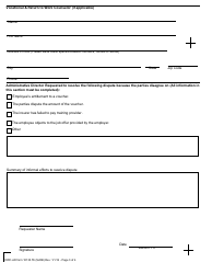 DWC-AD Form 10133.55 Request for Dispute Resolution Before Administrative Director - California, Page 3