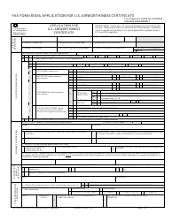 FAA Form FAA 8130-6 Download Fillable PDF, Application for