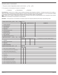 Form LIC602 Physician&#039;s Report for Community Care Facilities - California, Page 2
