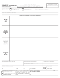 Form STD.645 Employee Suggestion - California, Page 2