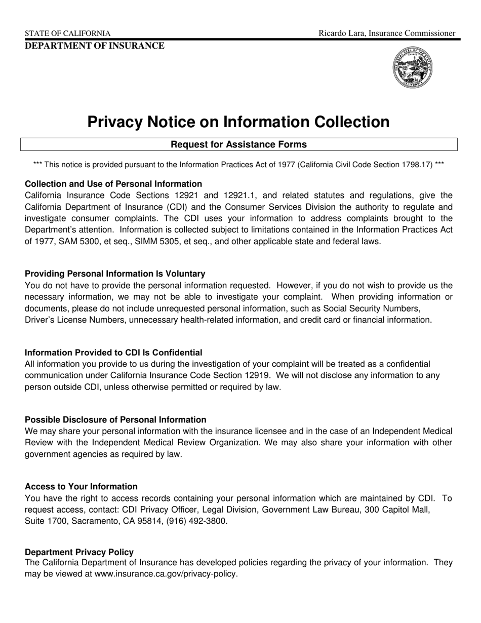 Form CSD-002-HRFA Health Request for Assistance (Hrfa) - California, Page 4