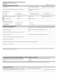 Form DPR-ENF-227 Fumigant Management Plan (Field Fumigation) - California, Page 2