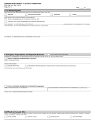 Form DPR-ENF-227 Fumigant Management Plan (Field Fumigation) - California, Page 4
