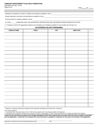Form DPR-ENF-227 Fumigant Management Plan (Field Fumigation) - California, Page 6