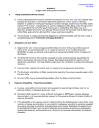 Form RFA20-10014 Exhibit B Budget Detail and Payment Provisions - California, Page 2