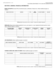 Form CDTFA-490 &quot;Offer in Compromise Application&quot; - California, Page 7