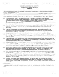 Form DWR3306B &quot;Application for Section 18 Emergency Exemption&quot; - California