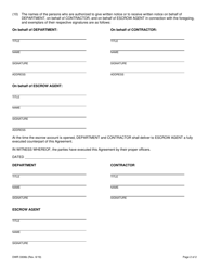 Form DWR3306B Application for Section 18 Emergency Exemption - California, Page 2
