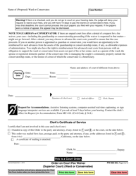 Form FW-003-GC Order on Court Fee Waiver (Superior Court) (Ward or Conservatee) - California, Page 3