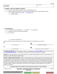 Form FL-120 Response - Marriage/Domestic Partnership - California, Page 3