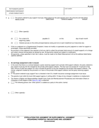 Form FL-615 Deferred Entry of Judgment Notice of Noncompliance - California, Page 3