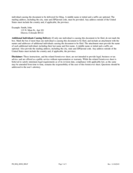 Statement of Removal of Personal Identifying Information - Colorado, Page 3