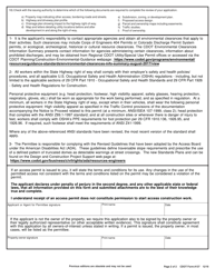 CDOT Form 137 State Highway Access Permit Application - Colorado, Page 2