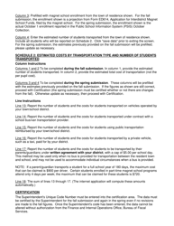 Instructions for Form ED021 Out-Of-Town Magnet School Transportation Grant Application - Connecticut, Page 2