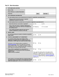 Form DEEP-NSR-APP-200 Permit Application for Stationary Sources of Air Pollution - New Source Review - Connecticut, Page 5