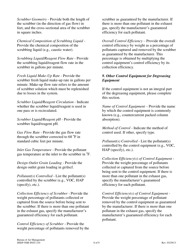 Instructions for Attachment E210 Air Pollution Control Equipment Supplemental Application Form - Connecticut, Page 8