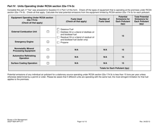 Form DEEP-NSR-APP-217 Attachment F Premises Information Form - Connecticut, Page 4