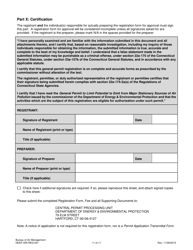 Form DEEP-AIR-REG-001 General Permit to Limit Potential to Emit From Major Stationary Sources of Air Pollution Registration Form - Connecticut, Page 11