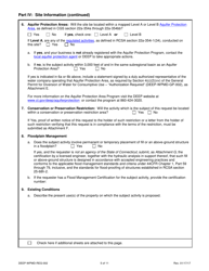 Form DEEP-WPMD-REQ-002 Request for Authorization Under the General Permit for Diversion of Water for Consumptive Use: Authorization Required Categories - Connecticut, Page 5