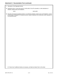 Form DEEP-OPPD-APP-100 Permit Application for a Section 401 Water Quality Certificate - FERC Hydropower Projects - Connecticut, Page 10