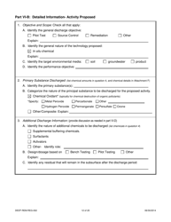 Form DEEP-REM-REG-002 Registration Form General Permit for in Situ Remediation: Chemical Oxidation - Connecticut, Page 12