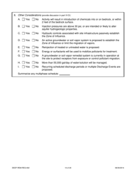 Form DEEP-REM-REG-002 Registration Form General Permit for in Situ Remediation: Chemical Oxidation - Connecticut, Page 14