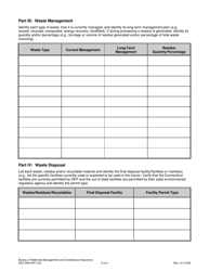 Form DEP-SW-APP-102 Attachment I Statement of Consistency With the Solid Waste Management Plan - Connecticut, Page 2
