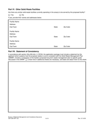 Form DEP-SW-APP-102 Attachment I Statement of Consistency With the Solid Waste Management Plan - Connecticut, Page 4