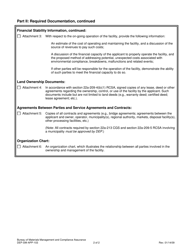 Form DEP-SW-APP-103 Attachment J Business Information - Connecticut, Page 2