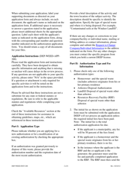 Instructions for Form DEP-WEED-APP-200 Authorization Application for Disposal of Special Waste (Including Asbestos) - Connecticut, Page 2