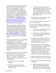 Instructions for Form DEP-WEED-APP-200 Authorization Application for Disposal of Special Waste (Including Asbestos) - Connecticut, Page 5
